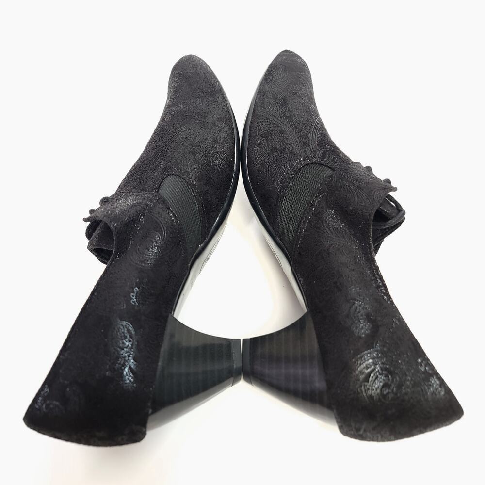 Soft Style Hush Puppies Shoe Size 9.5 Black Heel - Picture 5 of 9